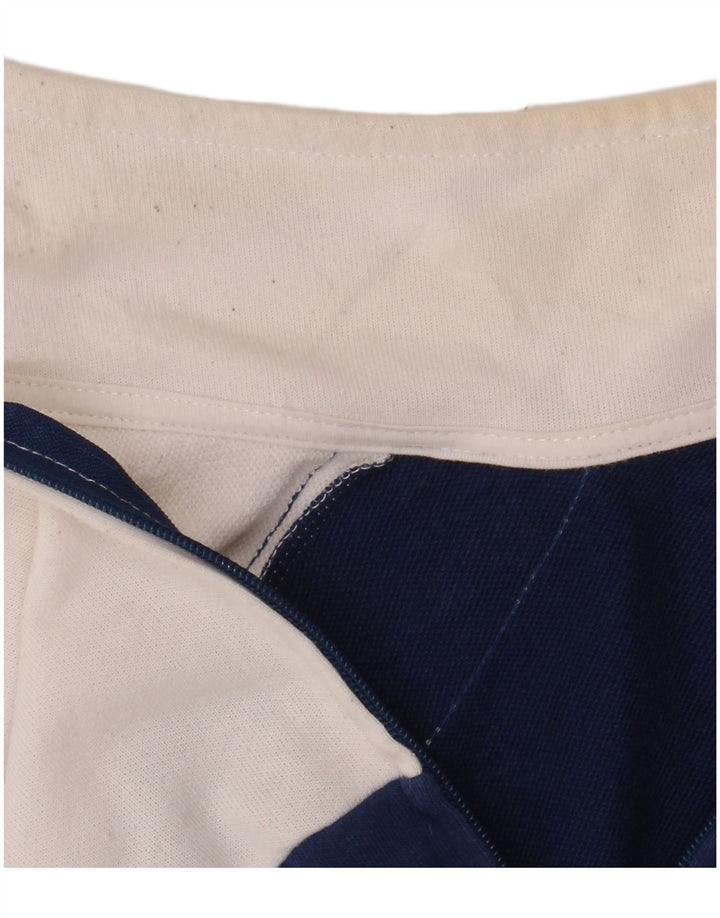 CHAMPION Mens Tracksuit Top Jacket XL Blue Colourblock Cotton