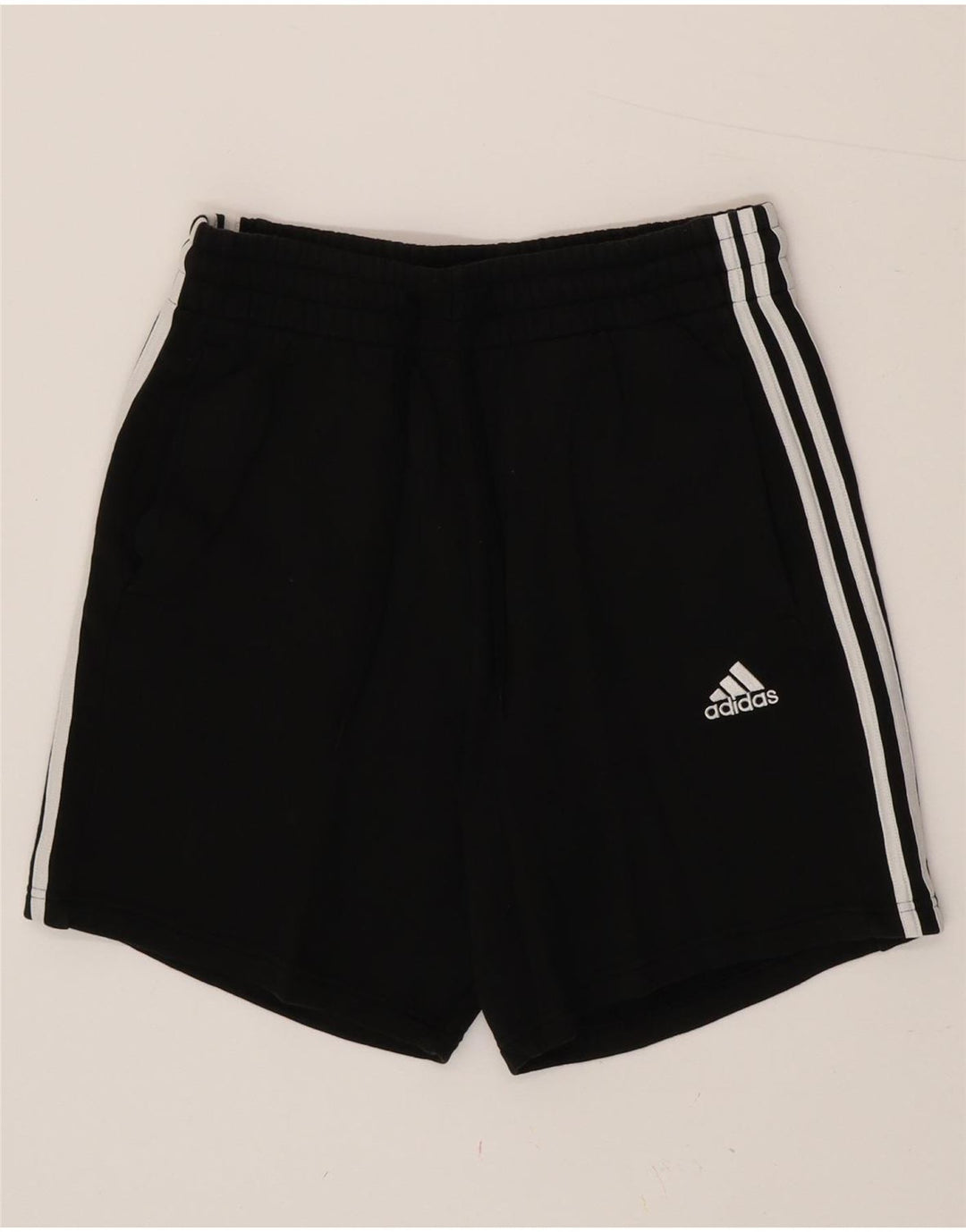 Adidas Mens Sport Shorts Medium  Black Cotton
