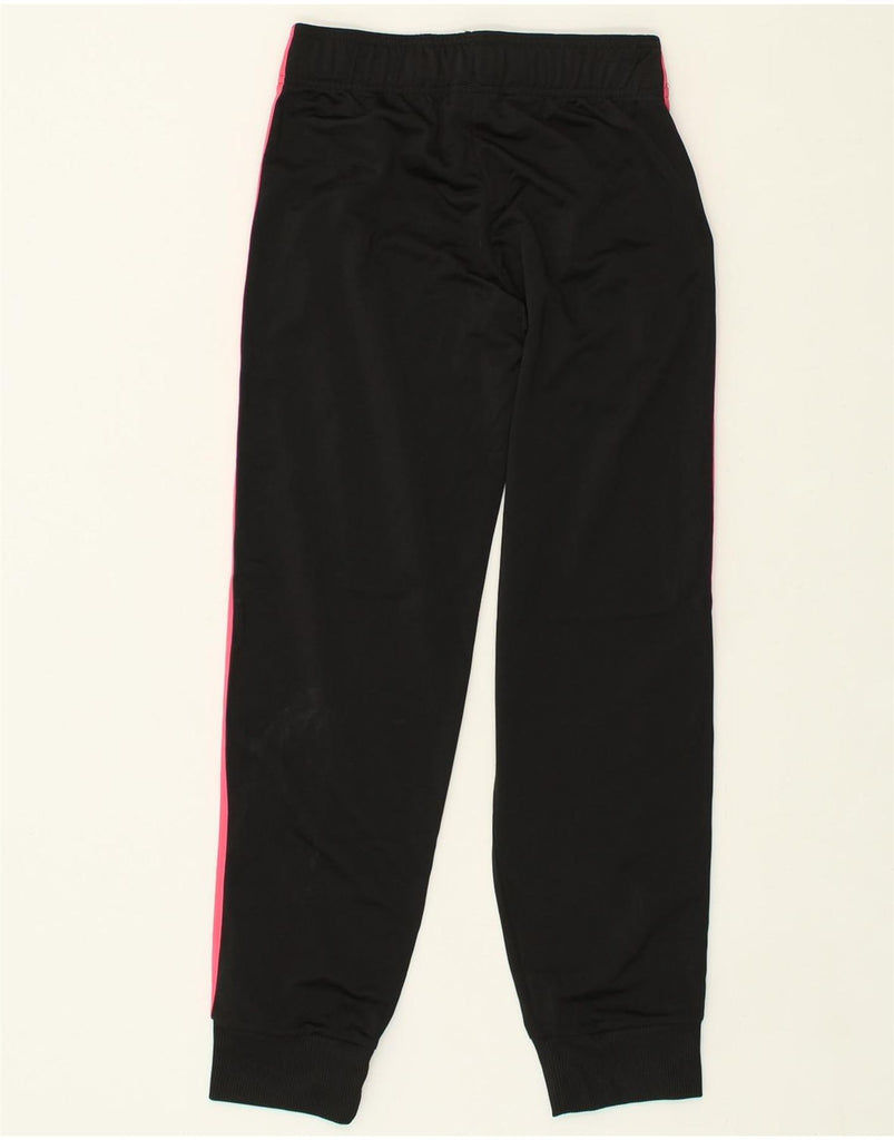 ADIDAS Girls Tracksuit Trousers Joggers 11-12 Years Black Polyester | Vintage Adidas | Thrift | Second-Hand Adidas | Used Clothing | Messina Hembry 