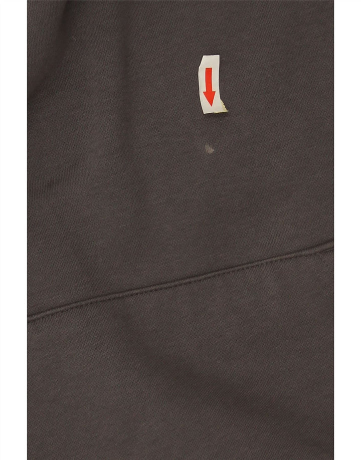 Adidas Mens Hoodie Jumper XL Grey Cotton