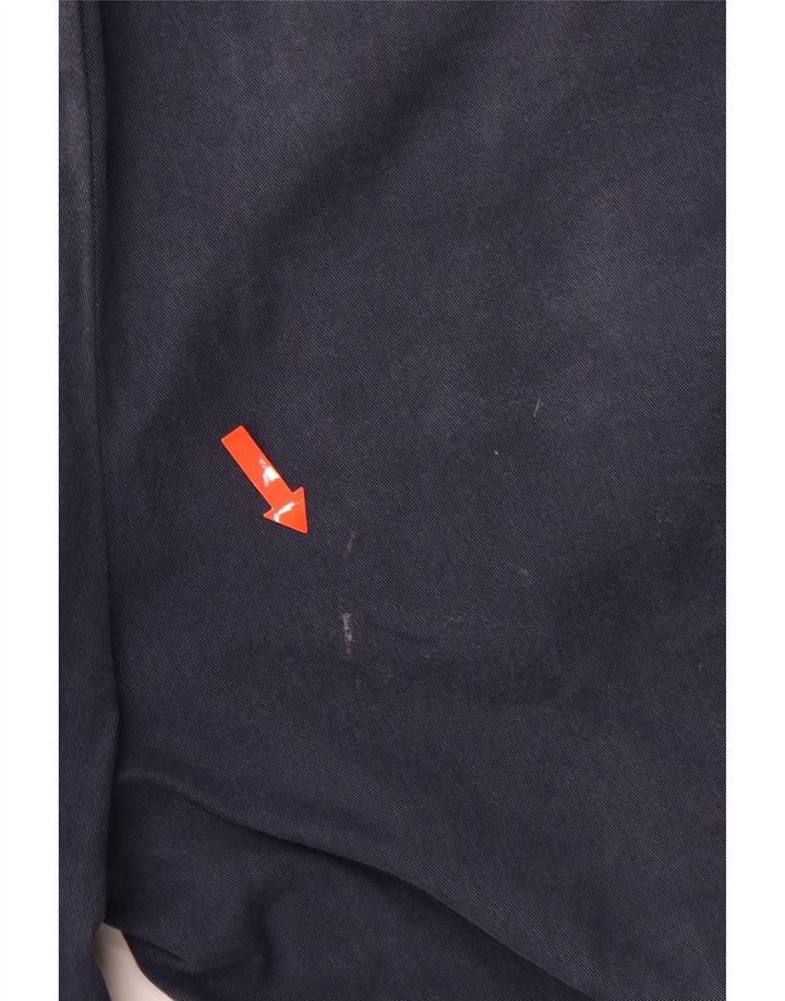 TOMMY HILFIGER Mens Slim Chino Trousers W33 L34 Navy Blue Cotton