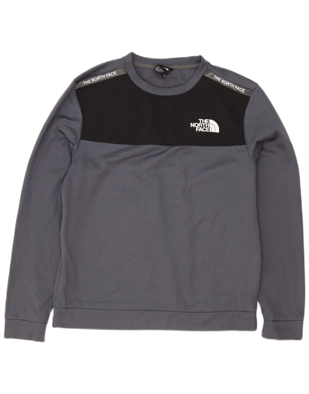 The North Face Mens Graphic Full Tracksuit Medium Grey Colourblock