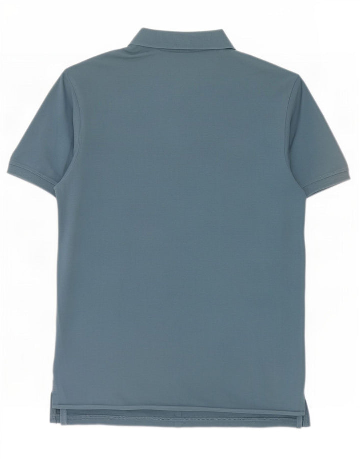 Lyle & Scott Mens Polo Shirt Large Blue Cotton