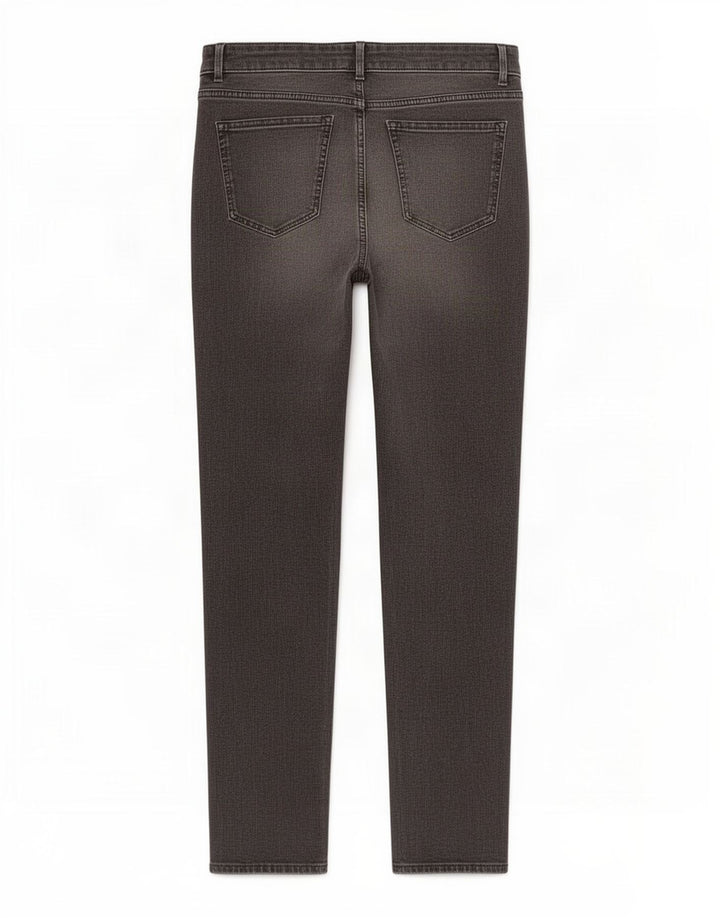 Marks & Spencer Womens The Magic Slim Jeans UK 14 Medium W30 L28 Grey