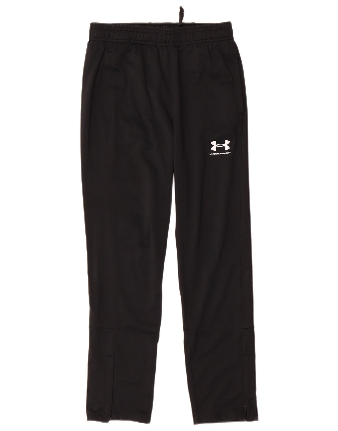 Under Armour Boys Tracksuit Trousers 9-10 Years Medium Black Polyester