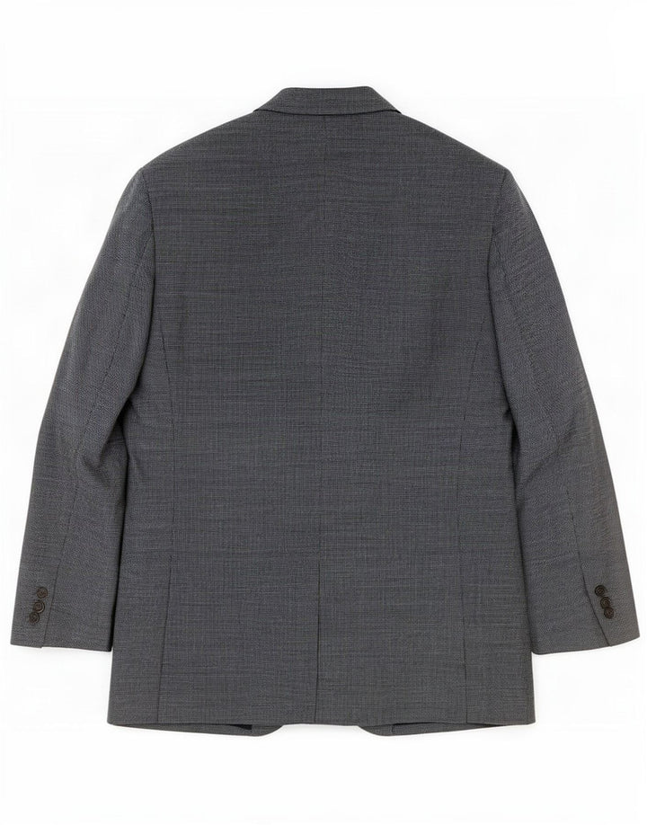 Ralph Lauren Mens Regular Fit 2 Button Blazer Jacket UK 40 Large Blue Silk
