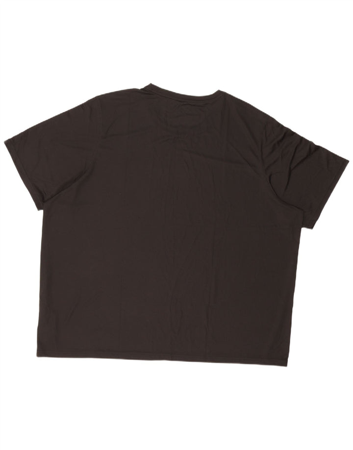 PUMA Mens T-Shirt Top 4XL Black