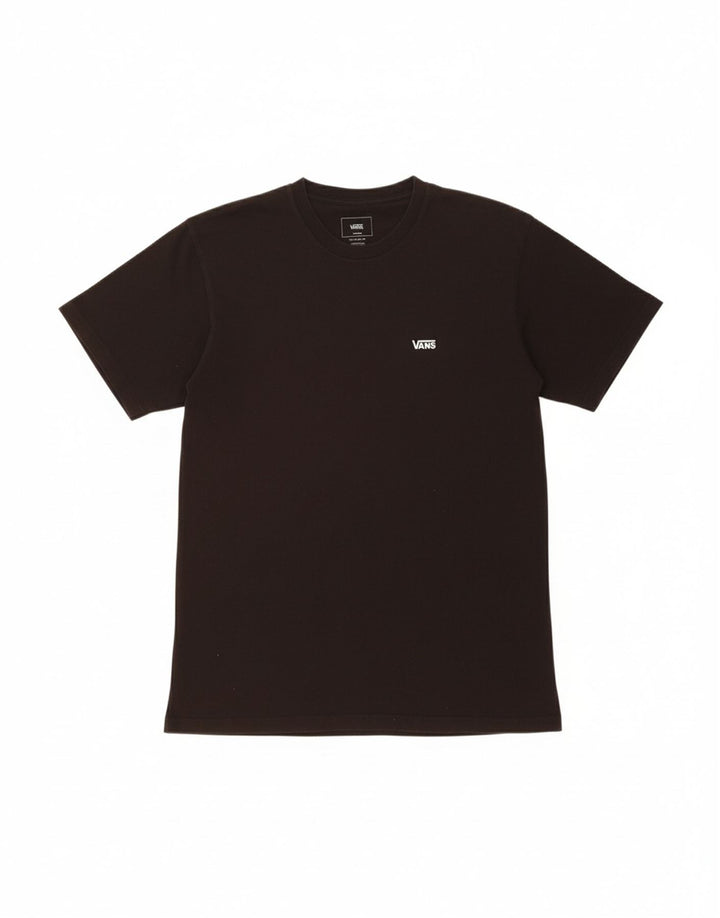 VANS Mens Classic Fit T-Shirt Top Medium Black Cotton