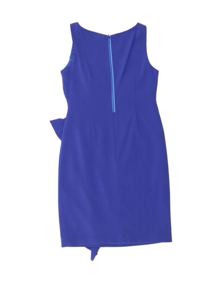 COAST Womens Sleeveless Bodycon Dress UK 12 Medium Blue Triacetate Vintage Coast and Second-Hand Coast from Messina Hembry 