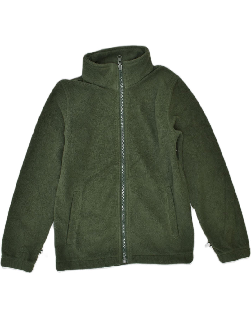 MOUNTAIN WAREHOUSE Boys Fleece Jacket 7-8 Years Green Polyester | Vintage Mountain Warehouse | Thrift | Second-Hand Mountain Warehouse | Used Clothing | Messina Hembry 