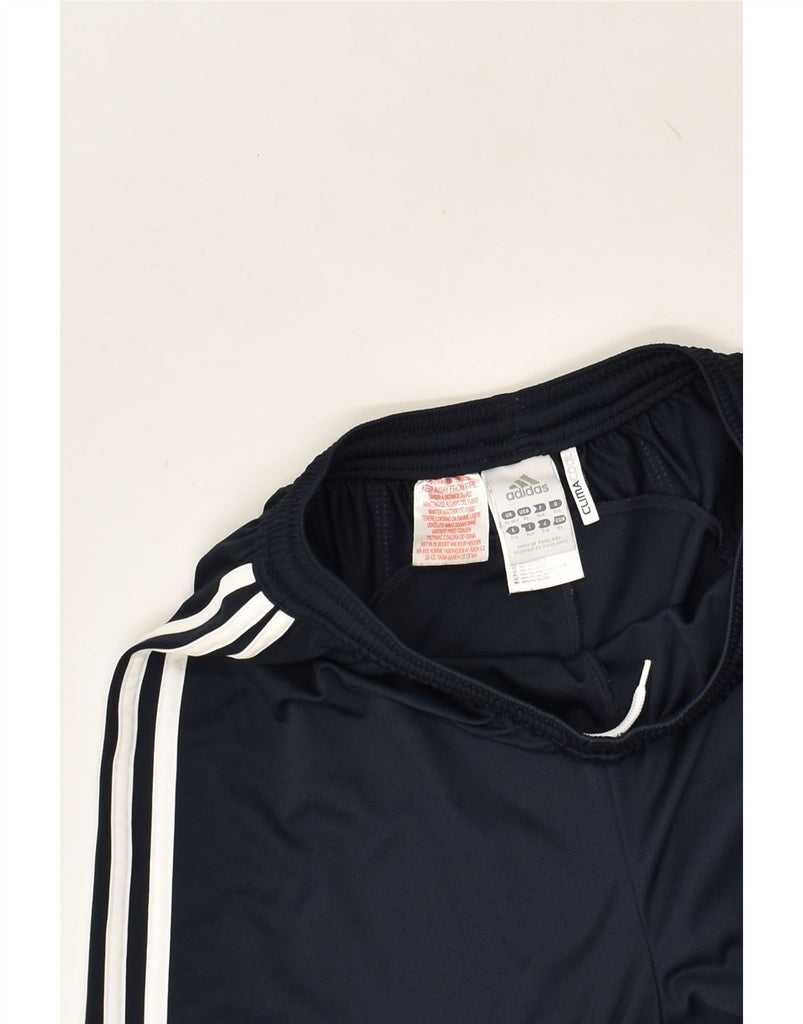 ADIDAS Boys FC Bayern Munchen Sport Shorts 15-16 Years Navy Blue Polyester | Vintage Adidas | Thrift | Second-Hand Adidas | Used Clothing | Messina Hembry 