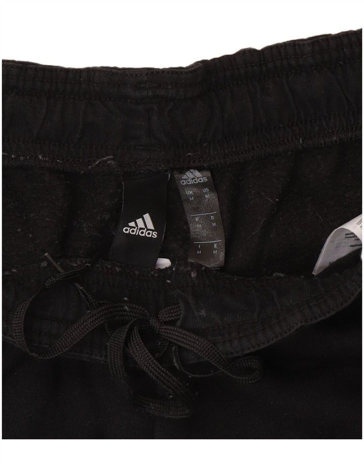 Adidas Mens Tracksuit Trousers Joggers Medium Black Cotton