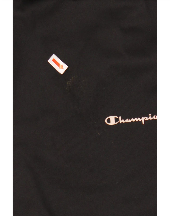 Champion Mens Graphic Tracksuit Trousers Medium  Black Polyester