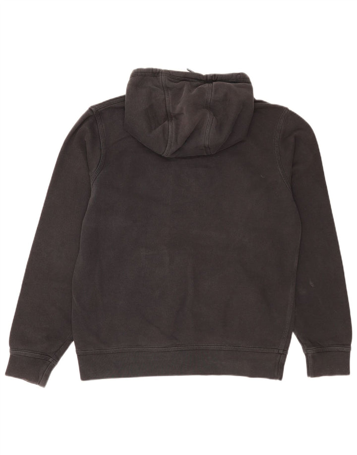 Nike Mens Hoodie Jumper Medium Black Cotton