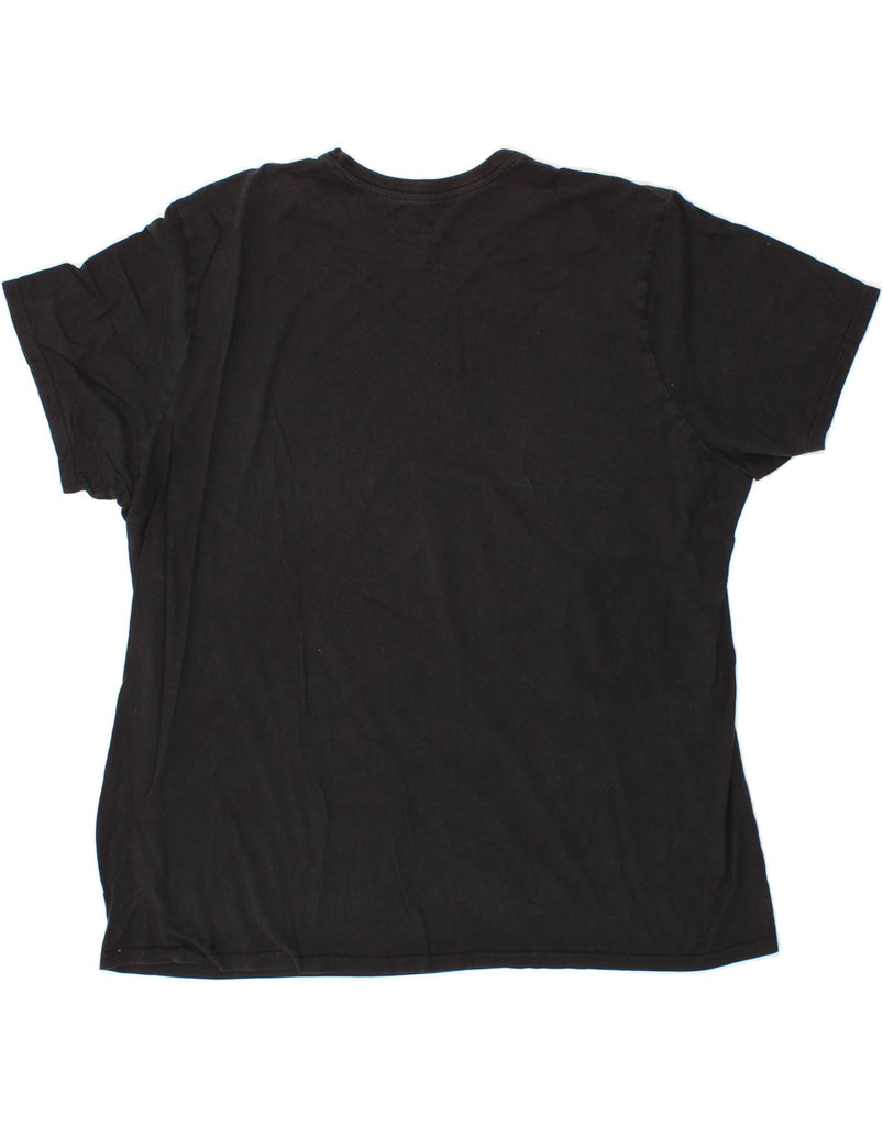 NIKE Mens Graphic T-Shirt Top 2XL Black Vintage Nike and Second-Hand Nike from Messina Hembry 