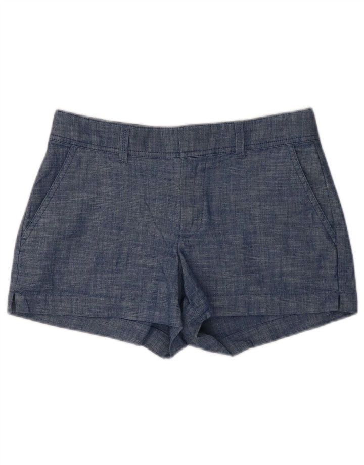 Gap Womens Curvy Hot Pants US 2 XS W28 Blue Cotton