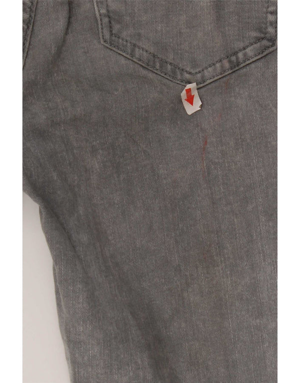 Levi's Womens Mile High Super Skinny Jeans W26 L30 Grey Cotton