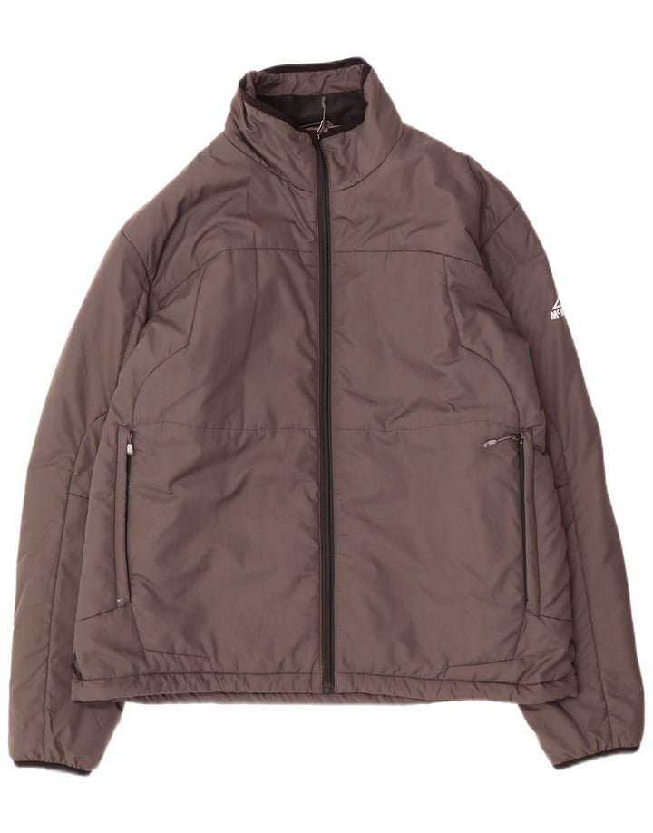 McKinley Mens Liner Padded Jacket UK 42 XL Grey Polyester