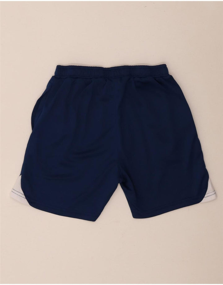 Umbro Boys Sport Shorts 13-14 Years XL Blue Colourblock Polyester