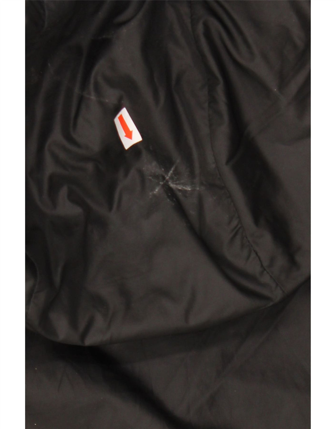 Adidas Mens Hooded Windbreaker Jacket UK 44 2XL Black Polyester