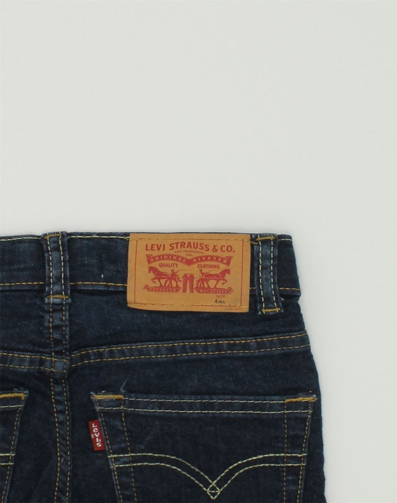 LEVI'S Boys Denim Shorts 3-4 Years W22 Navy Blue Cotton | Vintage Levi's | Thrift | Second-Hand Levi's | Used Clothing | Messina Hembry 