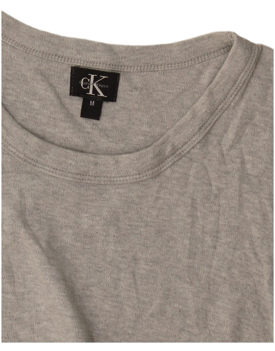 Calvin Klein Womens Vest Top UK 12 Medium Grey