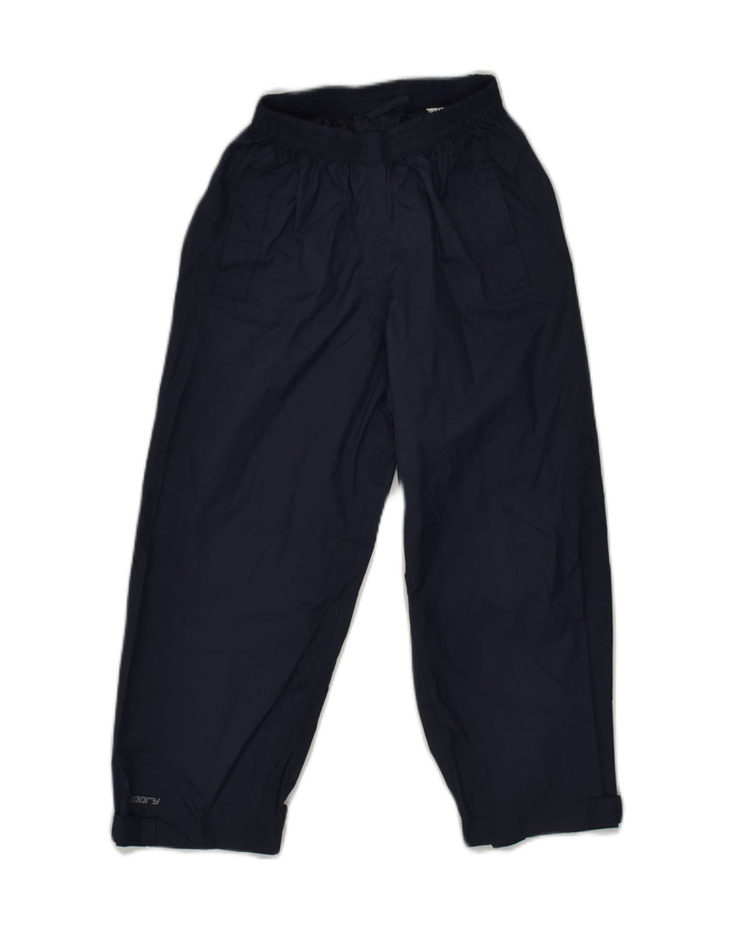 MOUNTAIN WAREHOUSE Boys Windbreaker Trousers 5-6 Years Navy Blue Nylon | Vintage Mountain Warehouse | Thrift | Second-Hand Mountain Warehouse | Used Clothing | Messina Hembry 