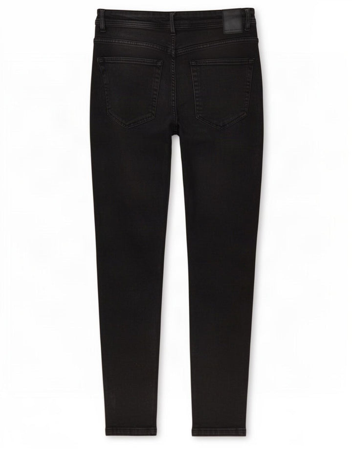 Zara Mens Slim Jeans EU 44 Large W34 L30 Black