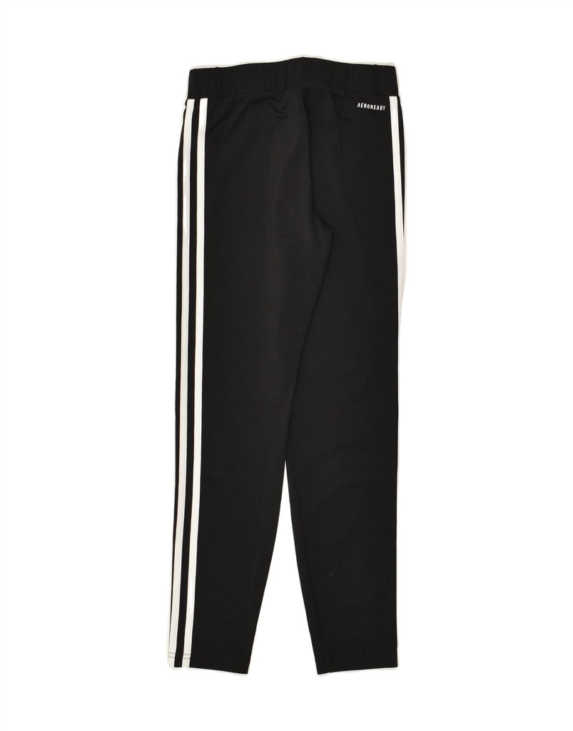 ADIDAS Girls Leggings 11-12 Years Black Polyester | Vintage Adidas | Thrift | Second-Hand Adidas | Used Clothing | Messina Hembry 