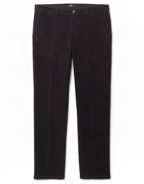 Marks & Spencer Mens Regular Fit Chino Trousers W40 L33 Navy Blue Cotton