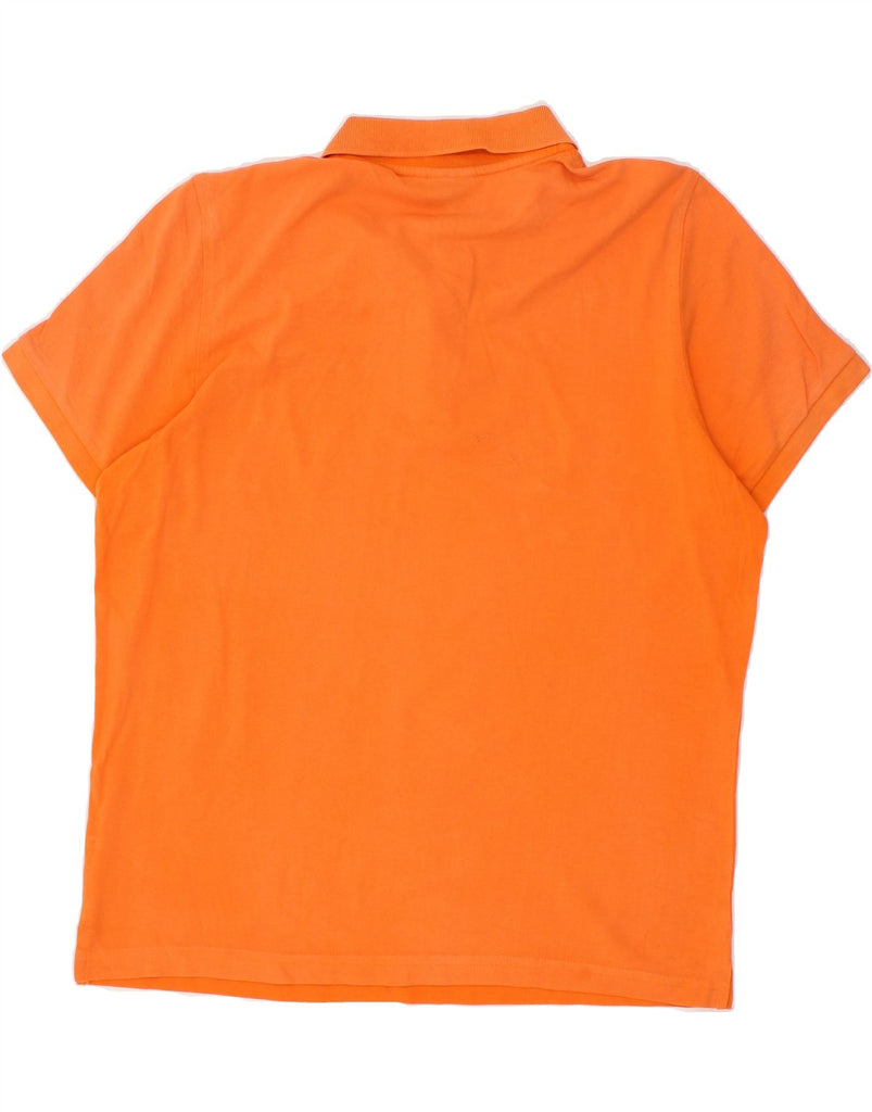 LOTTO Mens Polo Shirt Large Orange Vintage Lotto and Second-Hand Lotto from Messina Hembry 