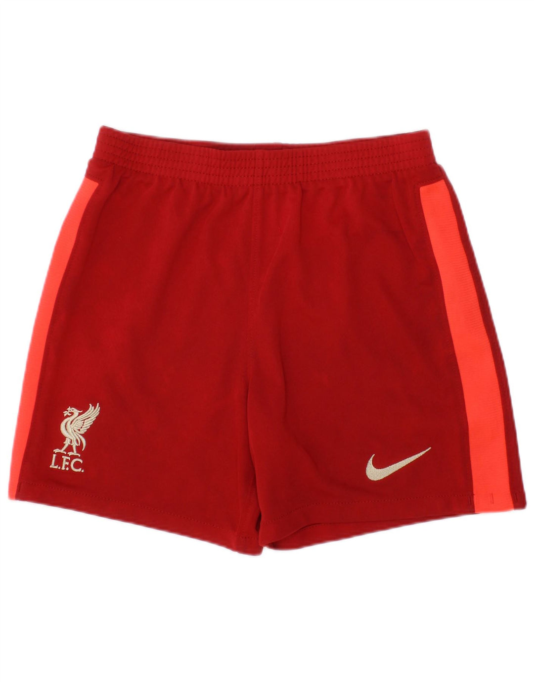 Nike Boys Liverpool Sport Shorts 6-7 Years Large Red Colourblock Polyester