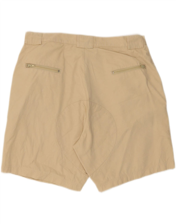 VINTAGE Mens Cargo Shorts XL W36  Beige Cotton Vintage Vintage and Second-Hand Vintage from Messina Hembry 
