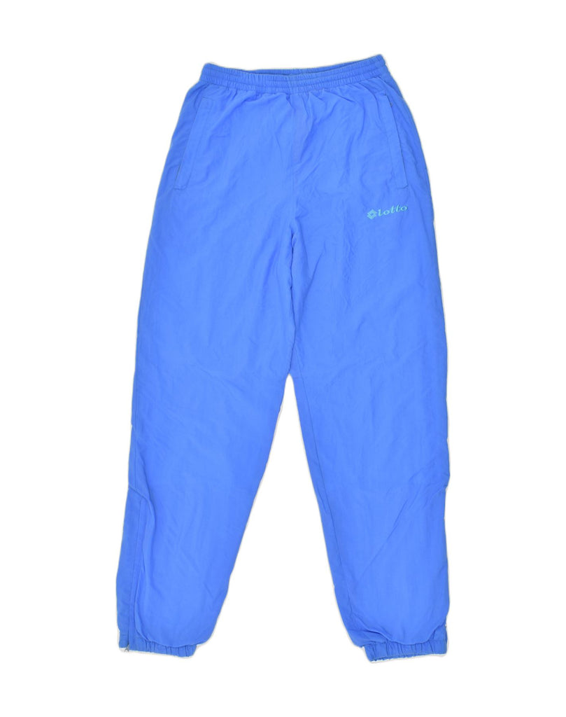 LOTTO Mens Tracksuit Trousers Joggers Medium Blue Polyester | Vintage Lotto | Thrift | Second-Hand Lotto | Used Clothing | Messina Hembry 