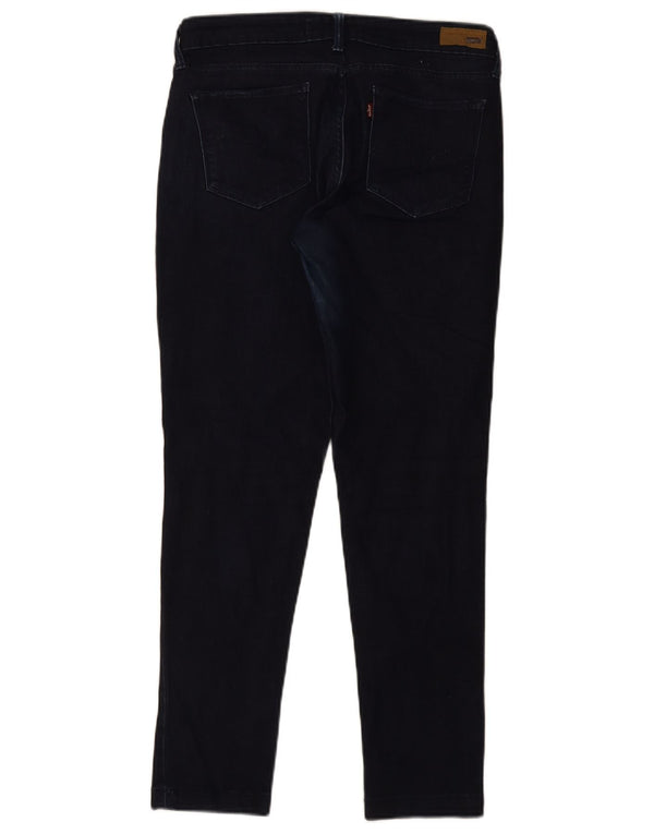 Levi's Womens Demi Curve Skinny Jeans US 10 Large W30 L28 Navy Blue