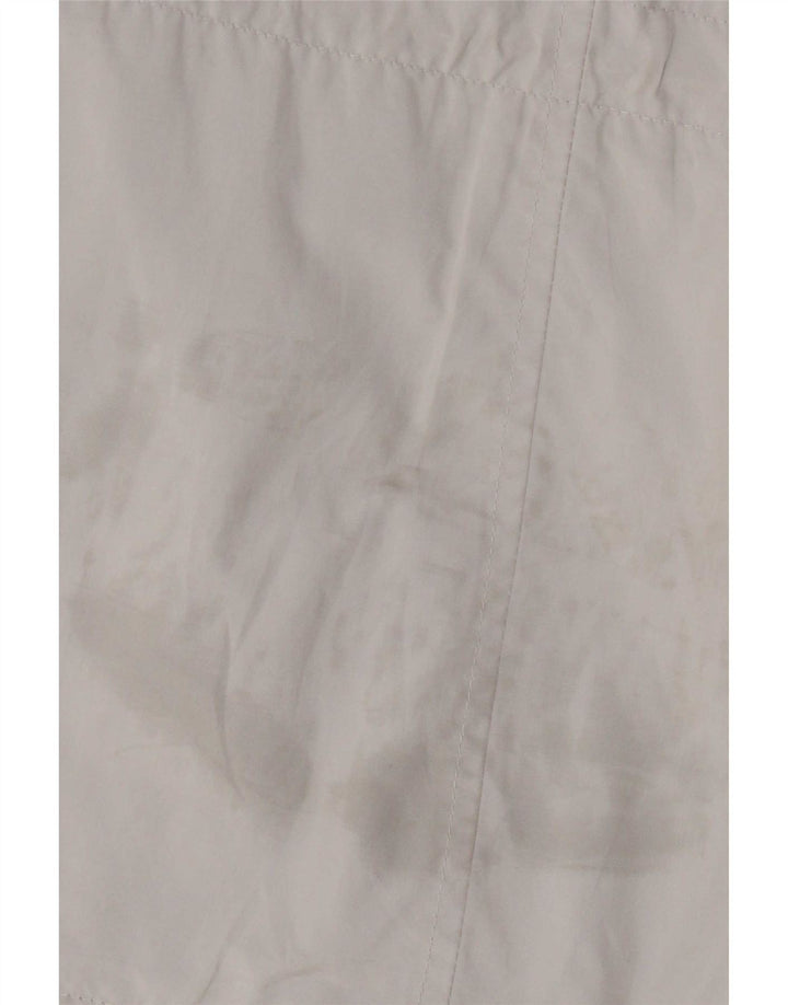 Geox Womens Respira Hooded Utility Jacket UK 18 XL Grey Polyester