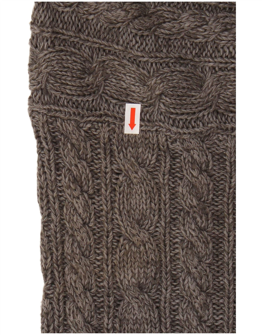BROADWAY Womens Oversized Boat Neck Jumper Sweater UK 16 Large Grey Cotton