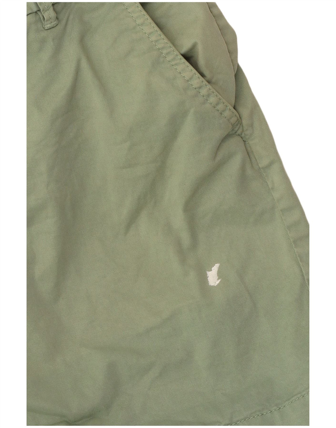 Fat Face Womens Chino Shorts US 6 Medium W30 Green Cotton
