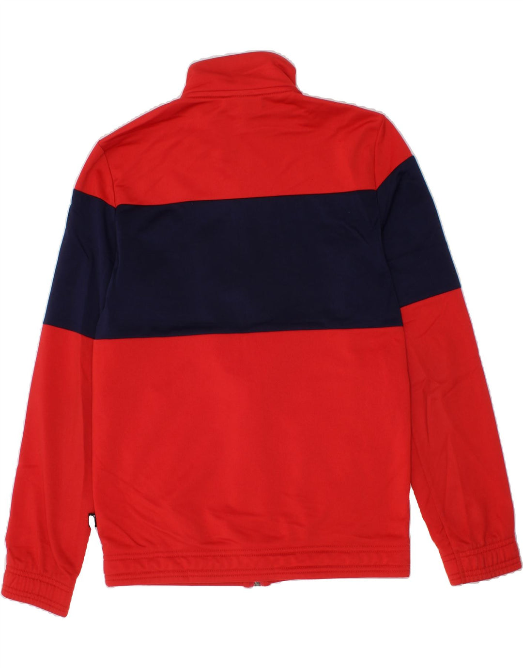 PUMA Boys Graphic Tracksuit Top Jacket 11-12 Years Red Colourblock Vintage Puma and Second-Hand Puma from Messina Hembry 