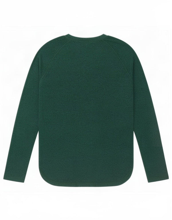 Abercrombie & Fitch Girls Top Long Sleeve 15-16 Years Green Viscose