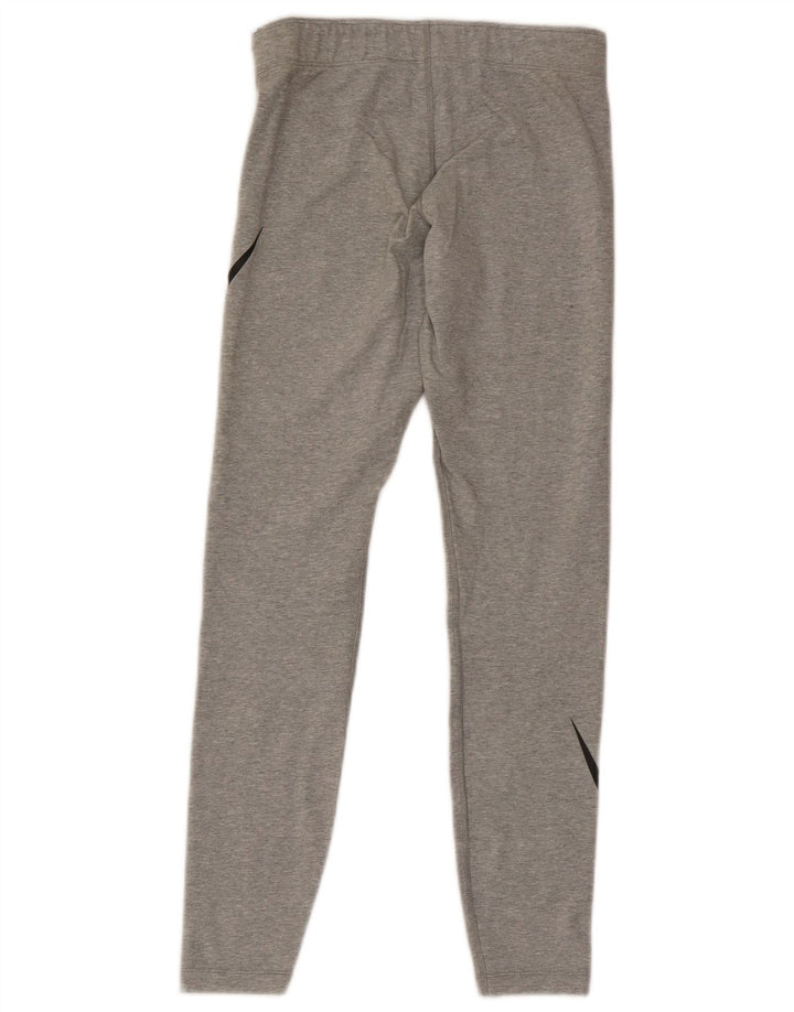 Nike Womens Graphic Leggings UK 10 Small  Grey Cotton
