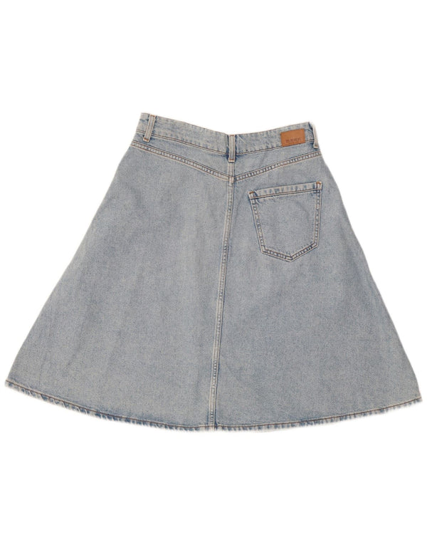 Zara Womens Denim Skirt Medium W28  Blue