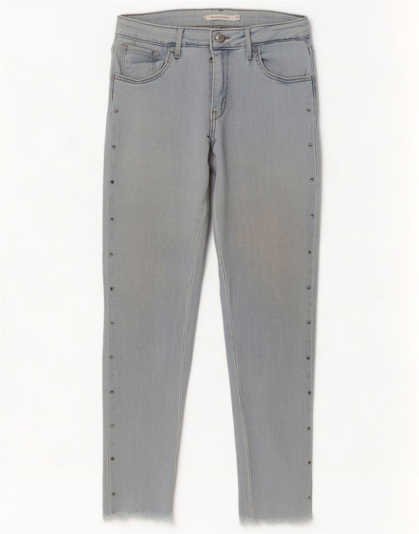 Levi's Womens 721 High Rise Skinny Jeans W29 L26 Blue Cotton