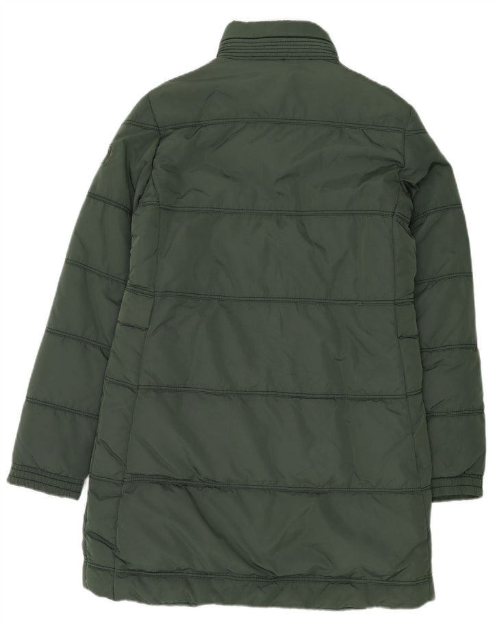 Murphy & Nye Womens Hooded Padded Coat UK 16 Large Green