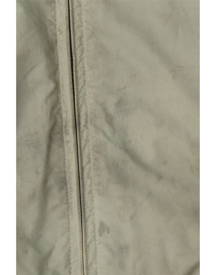 Woolrich Mens Reversible Jacket UK 42 XL Off White Nylon