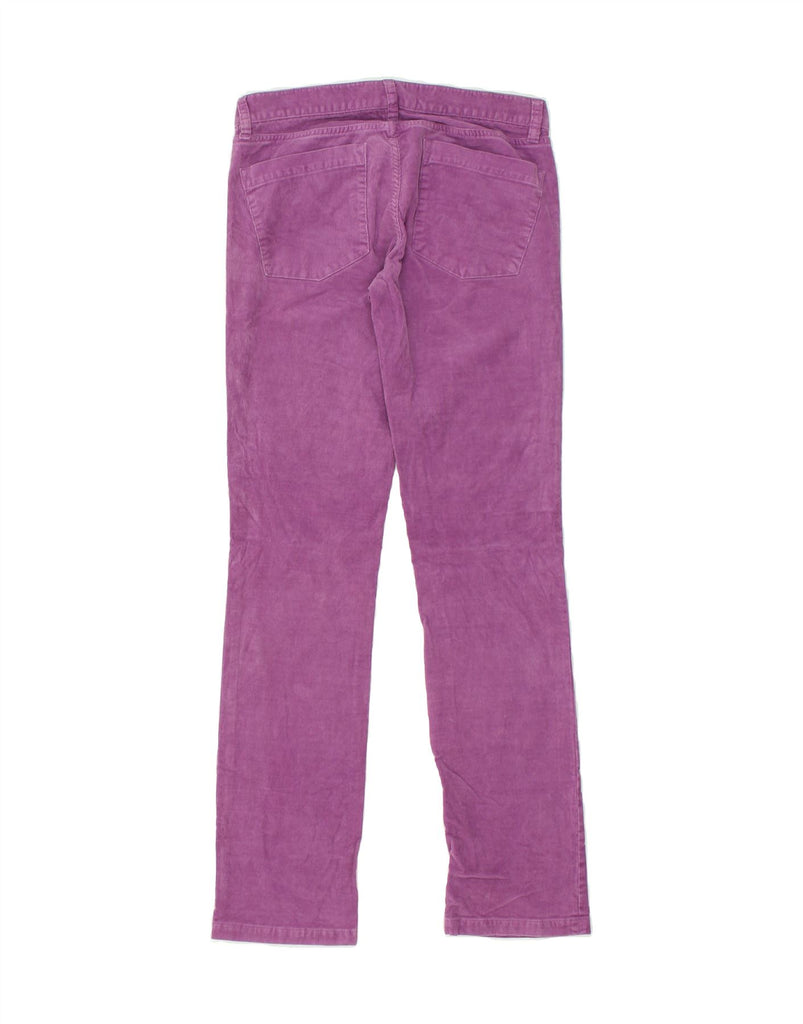 J. CREW Womens Matchstick Slim Corduroy Trousers W27 L32  Purple Cotton | Vintage J. Crew | Thrift | Second-Hand J. Crew | Used Clothing | Messina Hembry 