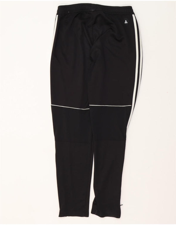ADIDAS Mens Tracksuit Trousers Medium  Black Polyester