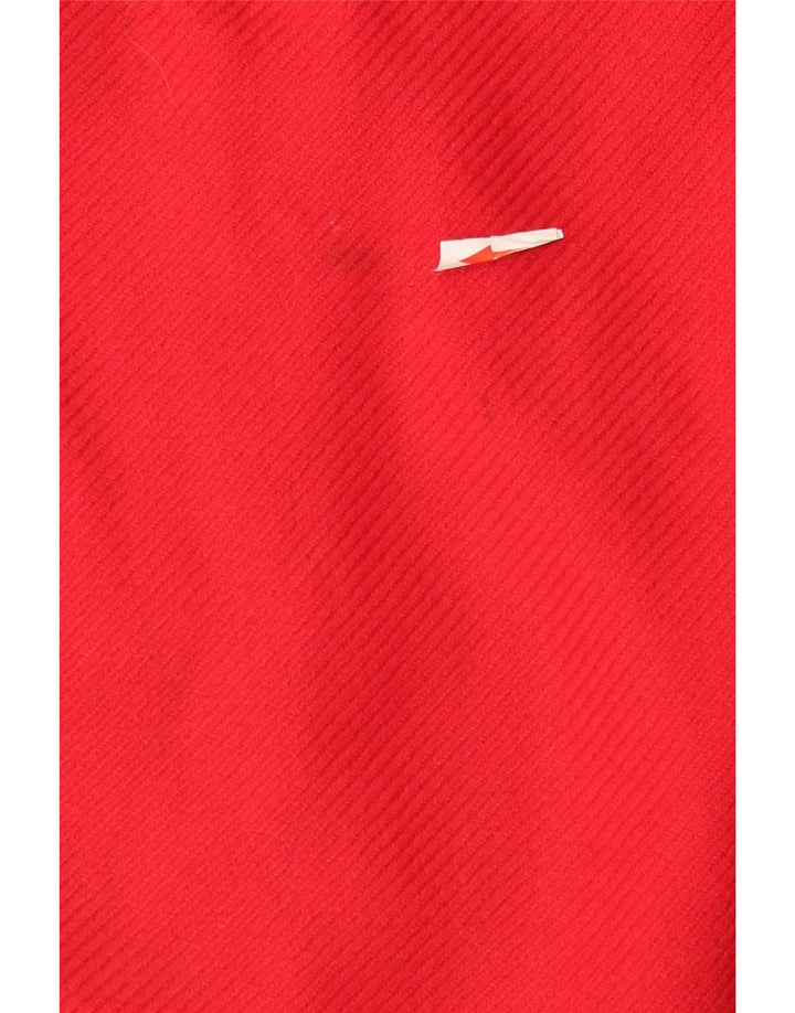 Vintage Womens Pencil Skirt W34 Large Red