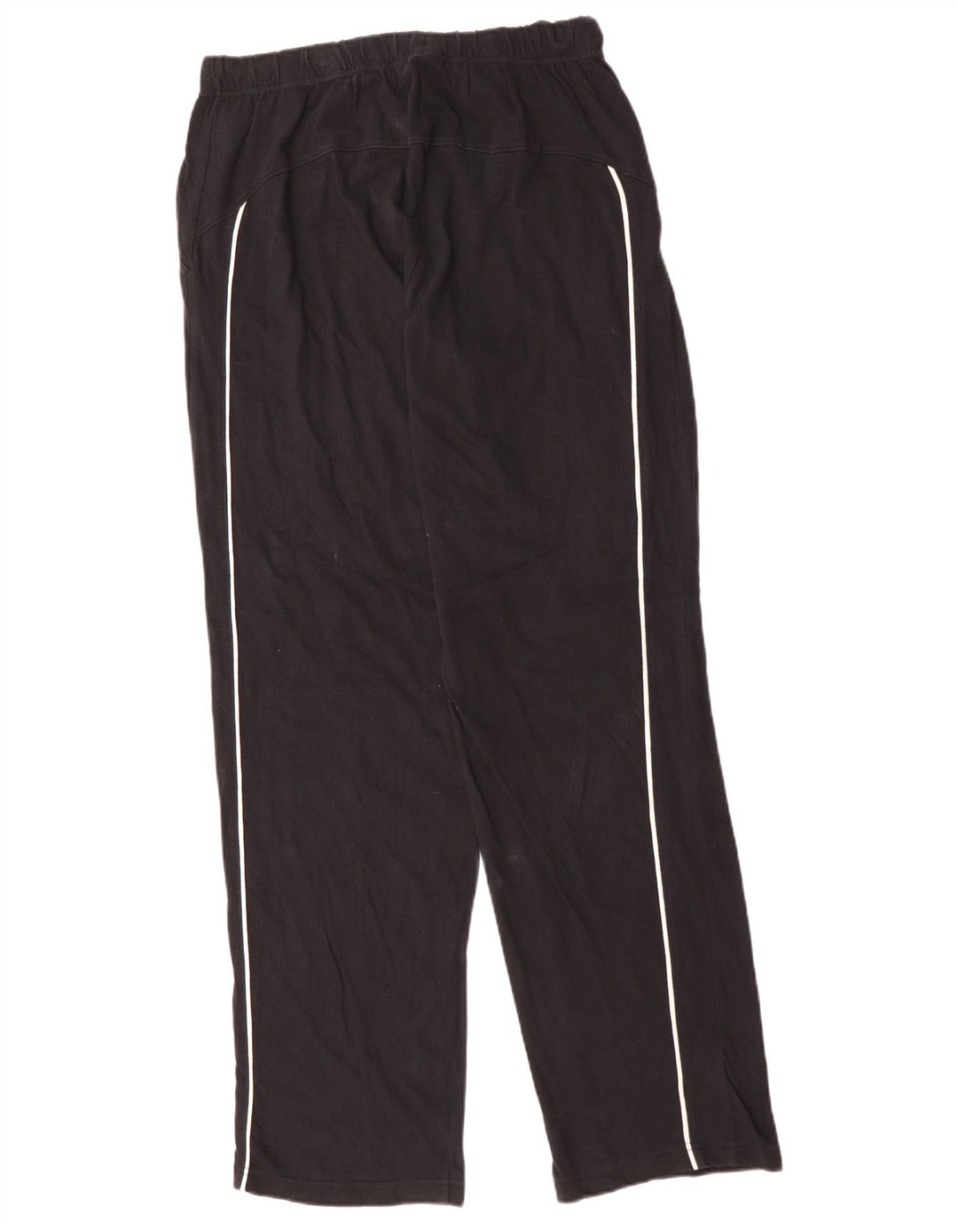 Nike Mens Tracksuit Trousers Large  Black Cotton