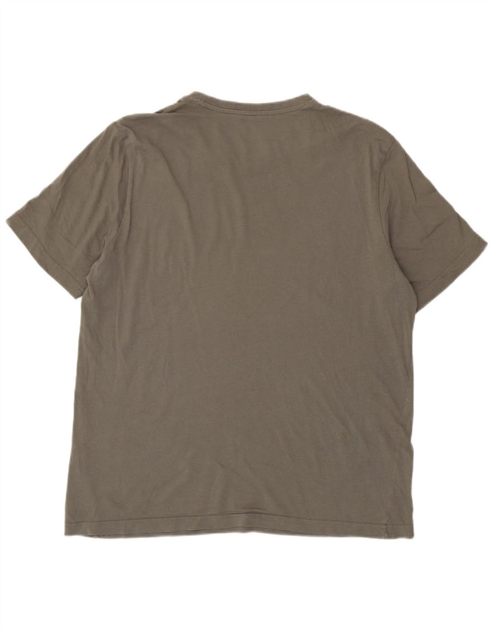 Puma Mens Graphic T-Shirt Top Large Khaki